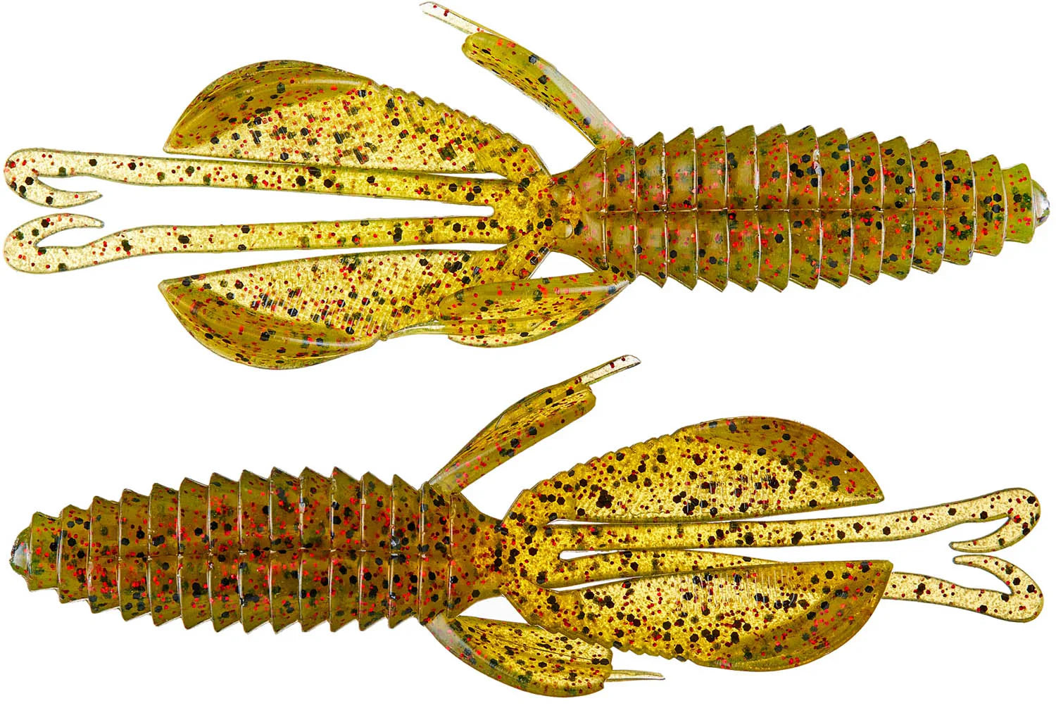 Reaction Innovations Kinky Beaver 5 inch Soft Plastic Creature Bait 7 pack