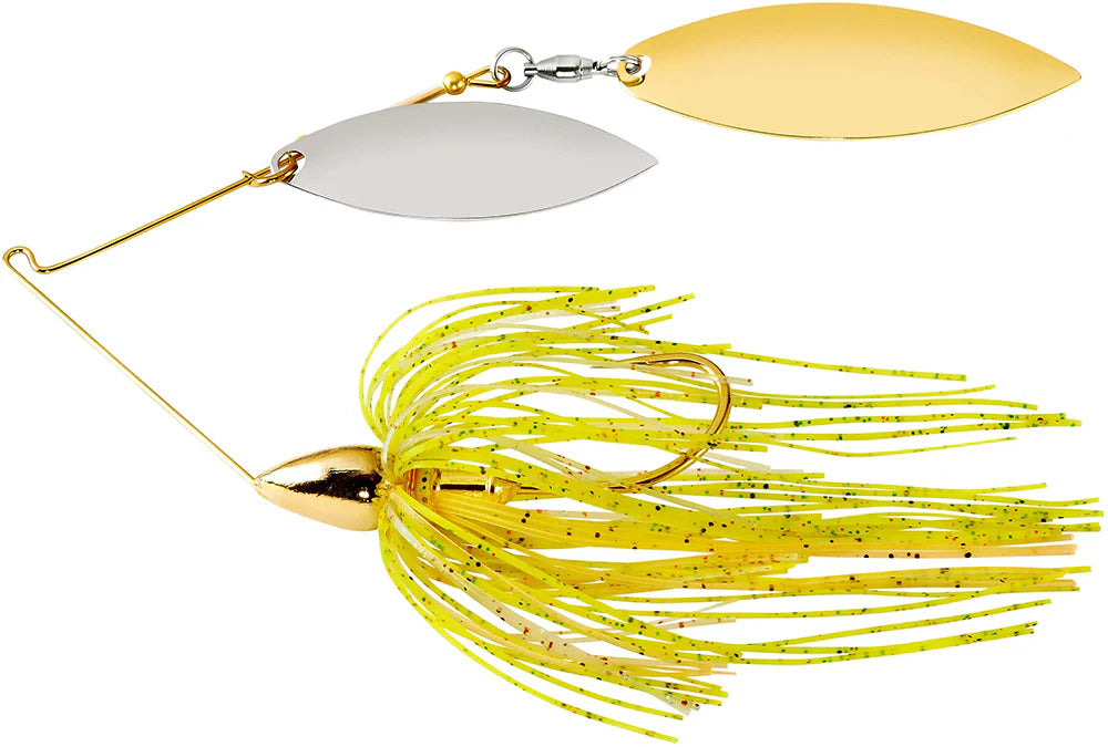 War Eagle Double Willow Gold Frame Spinnerbait 1 2 oz