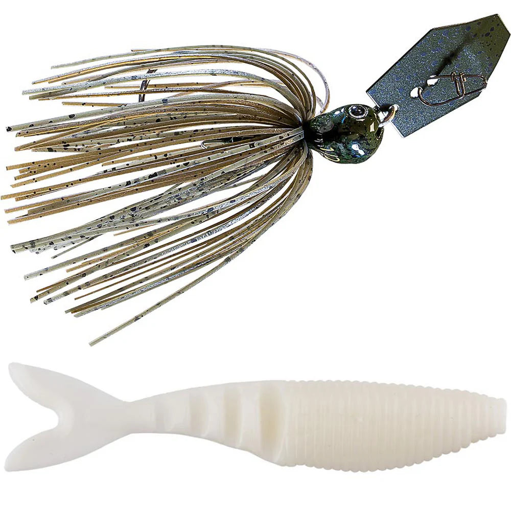 Z Man Jack Hammer Chatterbait Gary Yamamoto Zako Swimbait Combo