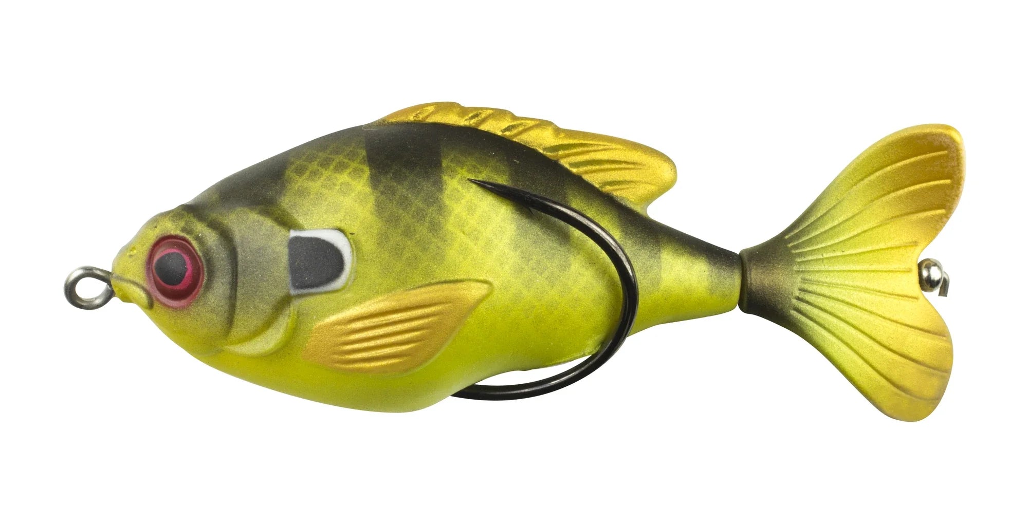 Lunkerhunt Propfish Sunfish 3 1 4 inch Hollow Topwater Prop Lure