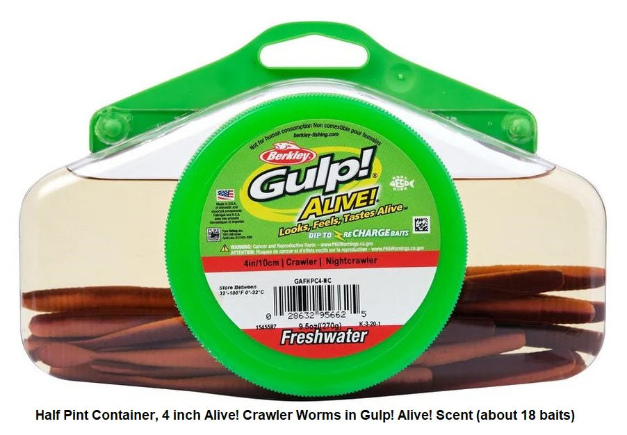 Berkley Gulp Alive Crawler Worm