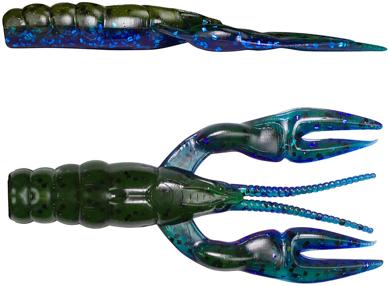 Lunkerhunt Finesse Craw 3 inch Soft Plastic Ned Craw 8 pack
