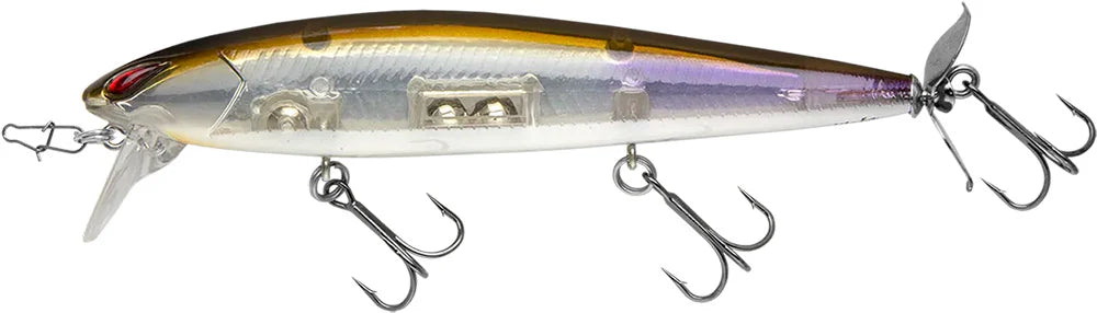 Nories Laydown Minnow Wake Prop Plus Topwater Walker Prop Bait 45 Inch