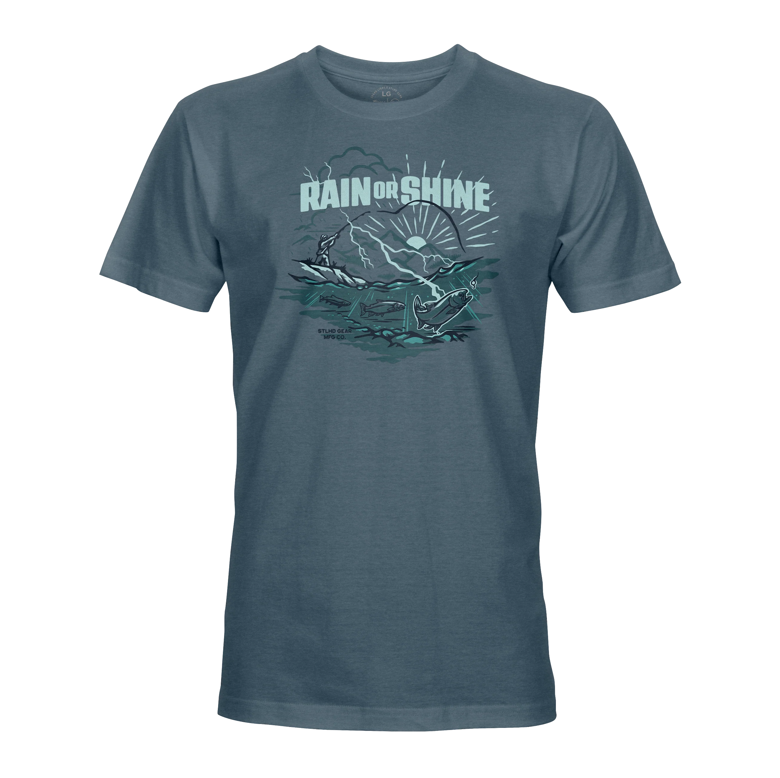 STLHD Mens Rain or Shine T Shirt