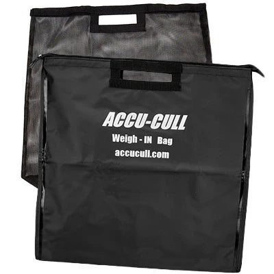 Accu Cull Weigh IN Bag w Mesh Liner