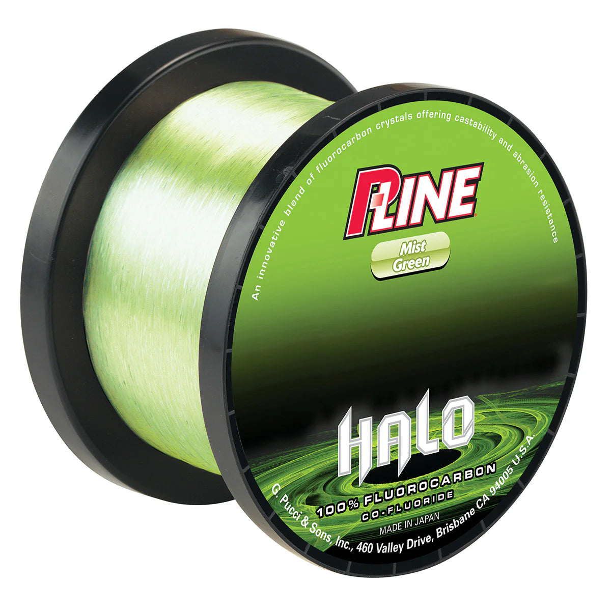 P Line Halo Fluoro 2000 Yard Mist Green