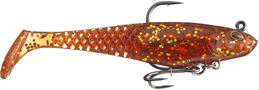 Berkley PowerBait Saltwater CullShad Pre Rigged Soft Body Swimbait 6 Inch