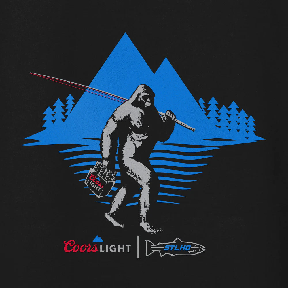STLHD Mens X Coors Light Beerfoot Premium Hoodie
