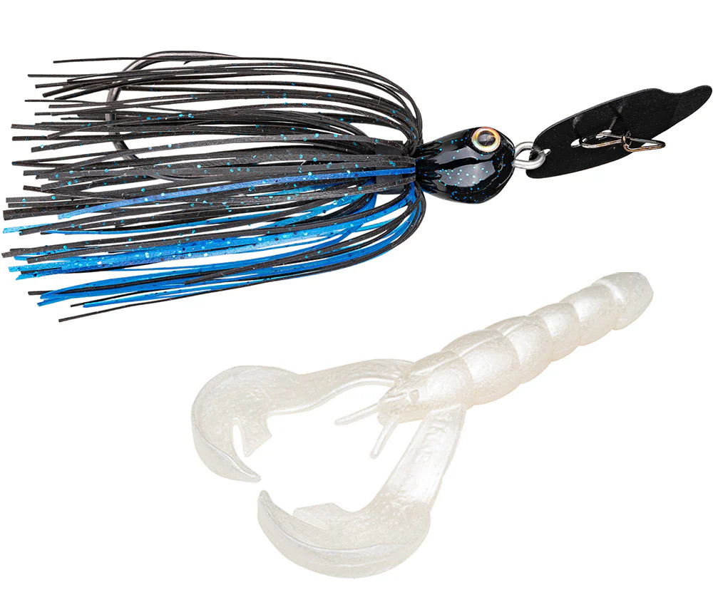 Strike King Thunder Cricket Rage Craw Bladed Jig Combo