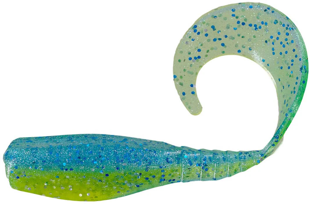 Big Bite Baits Curly Tail Crappie Minnr Soft Plastic 10 Pack
