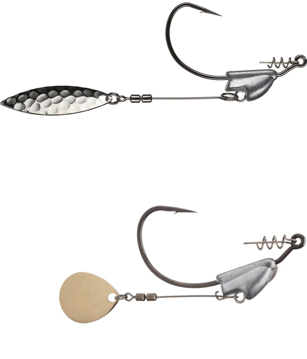 Owner Flashy Swimmer Underspin Jig w TwistLOCK CPS 2 pack
