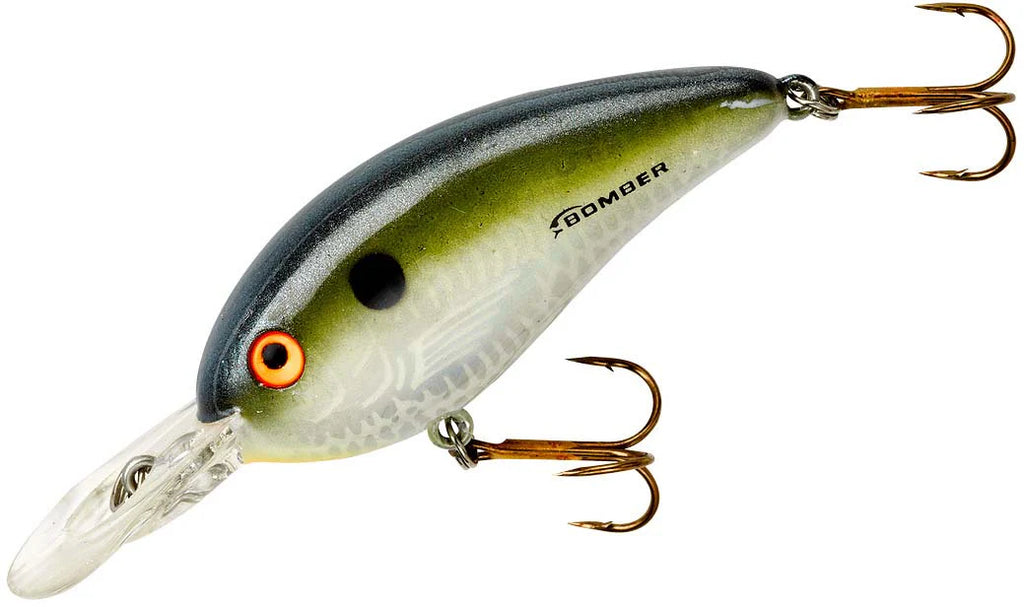 Bomber Fat Free Shad Guppy 2 3 8 inch Shallow Medium Diving Crankbait