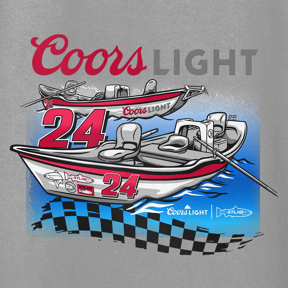 STLHD Mens X Coors Light Fast Lane Premium Hoodie