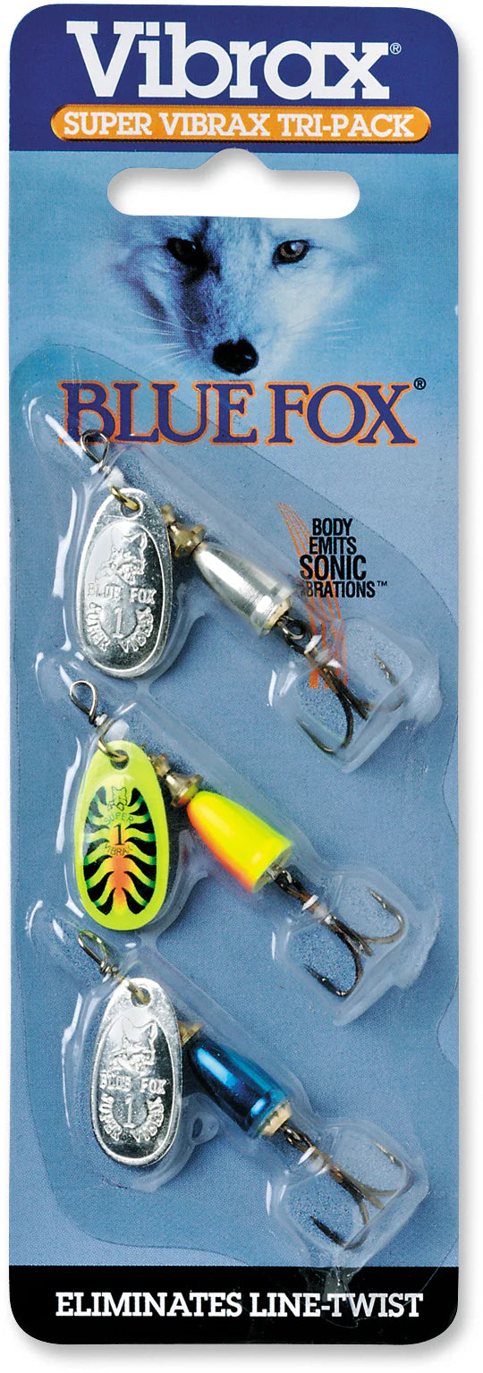 Blue Fox Super Vibrax Tri Pack