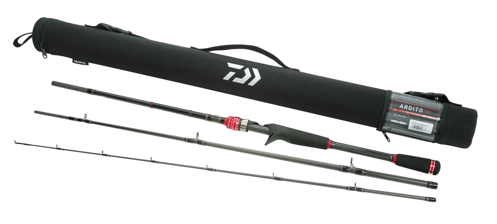 Daiwa Ardito TR Casting 3 Piece Travel Rods