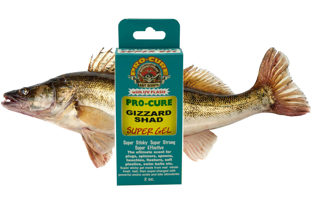 Pro Cure Walleye Super Gel Scents 2 oz