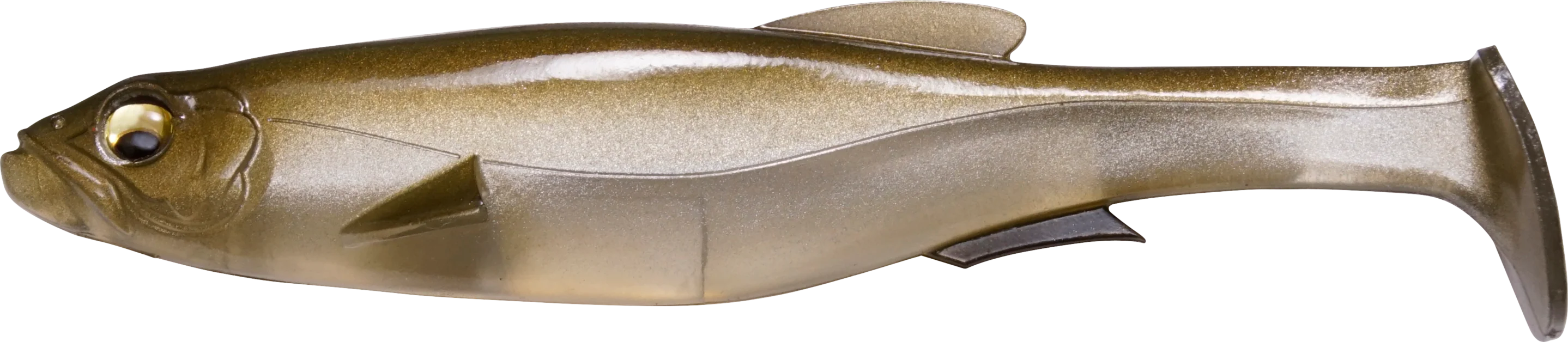 Megabass Magdraft Freestyle Un Rigged Paddle Tail Swimbait 6 Inch