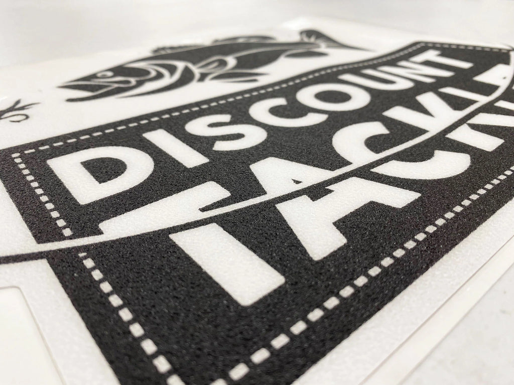 Discount Tackle Carpet Decal