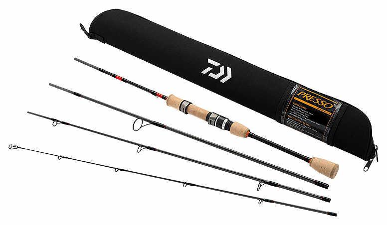 Daiwa Presso Ultralight 4 Piece Travel Spinning Rods