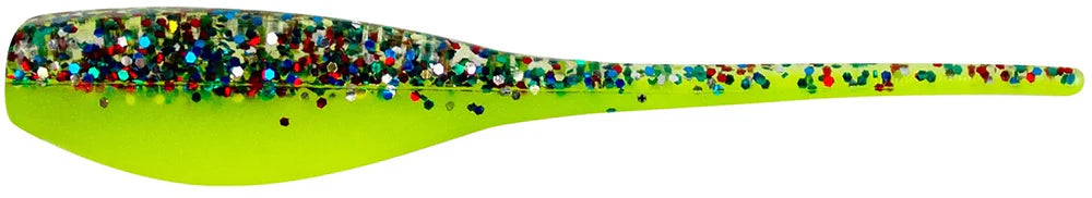 Bobby Garland MoGlo Baby Shad Glow In The Dark 2 inch Soft Plastic 18 pack