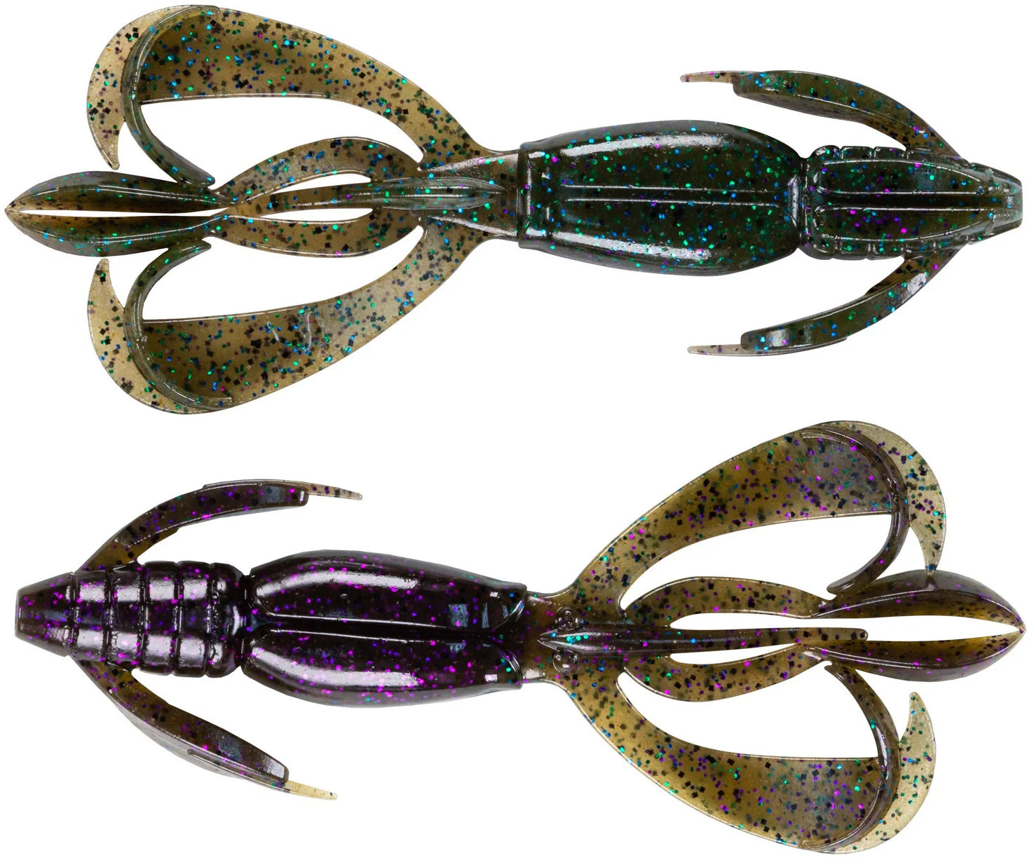 Keitech Crazy Flapper 28 inch Soft Plastic Creature Bait 8 pack