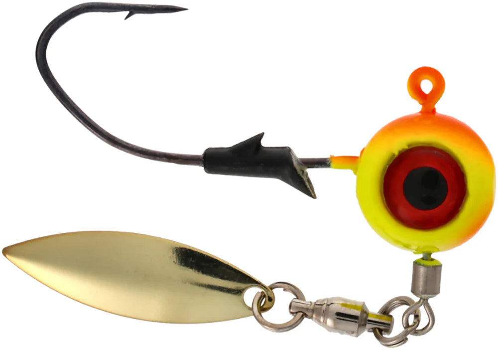 Eagle Claw Lazer Pro V Eagle Eye Underspin Ball Jighead 2 Pack