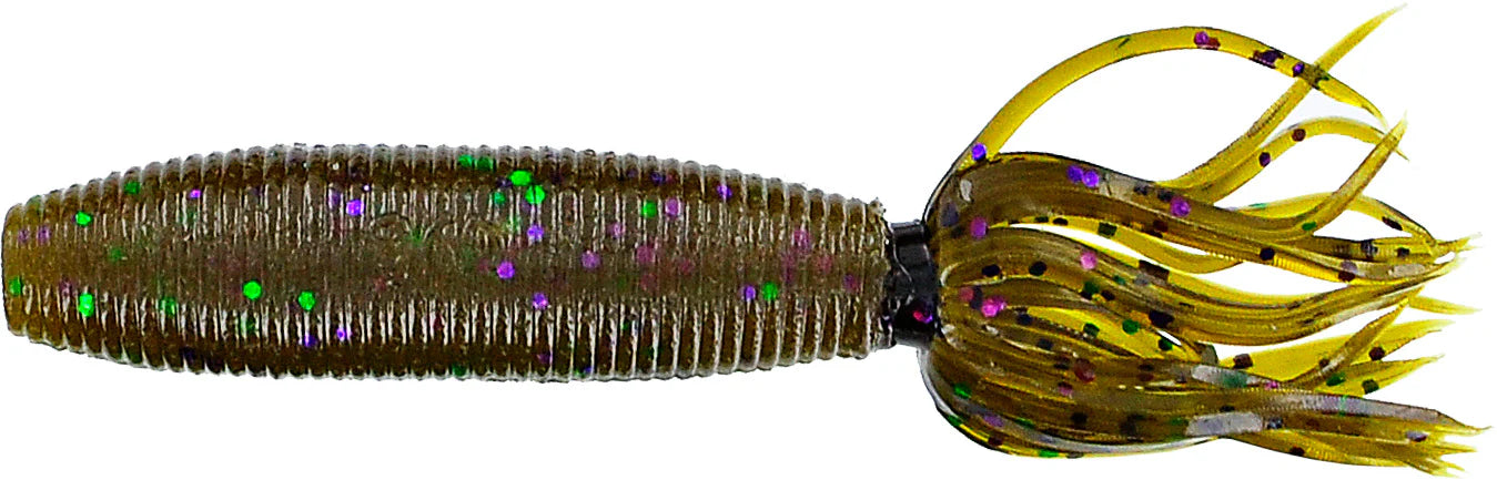 Yamamoto Baits 4 Inch Fat Ika Soft Plastic Skirted Grub 10 Pack