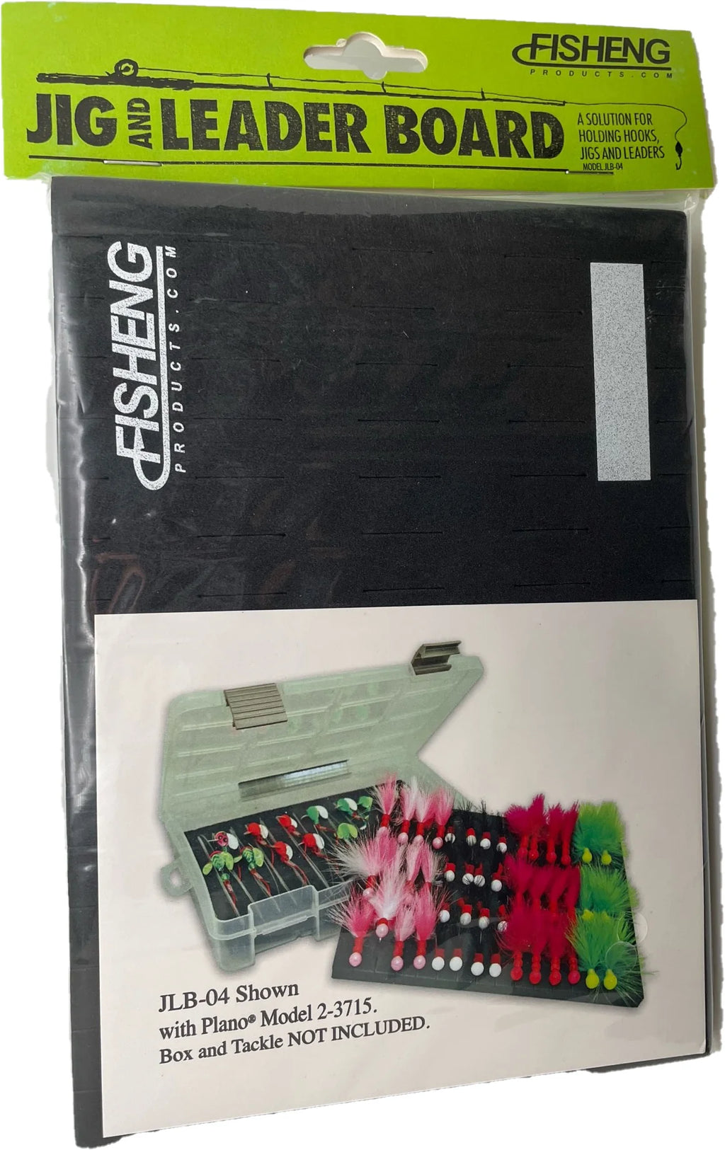 FishEng Jig and Leader Board Black Foam Leader Board
