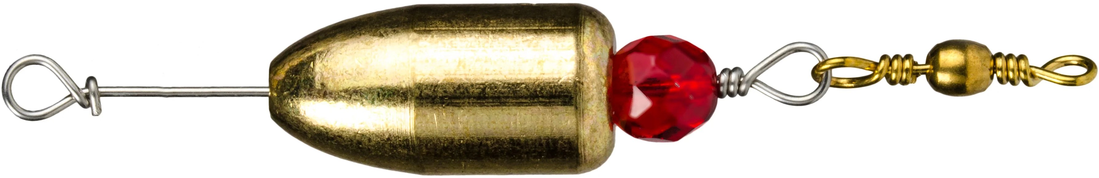 Strike King EZ Rig Pre Rigged Carolina Rig Weight w Bead 2 pack