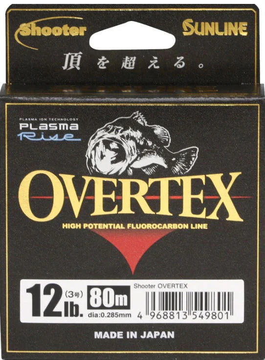 Sunline Shooter Overtex Fluorocarbon Standard Spool 87 Yards