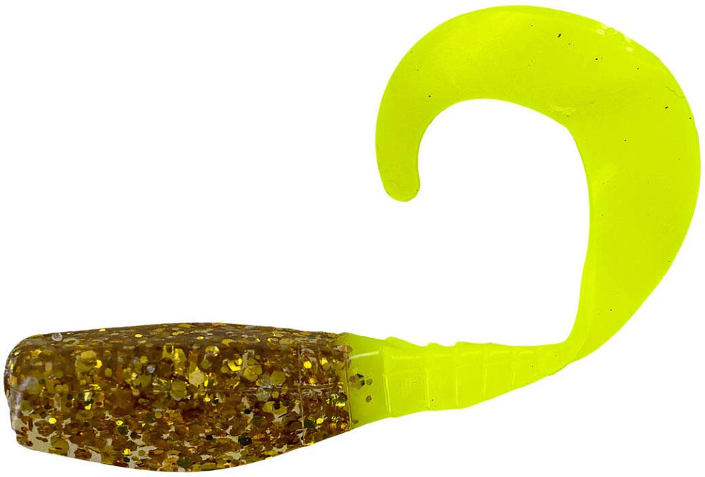 Big Bite Baits Curly Tail Crappie Minnr Soft Plastic 10 Pack