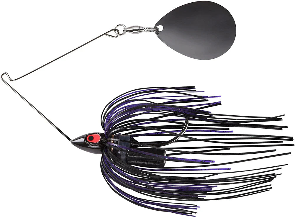 War Eagle Painted Head Night Time Single Colorado Spinnerbait 1 2 oz
