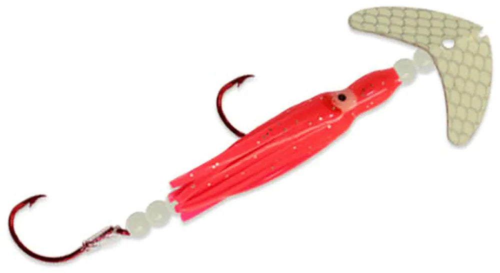 Macks Lure Cha Cha Spinner Sockeye Squidder Rig