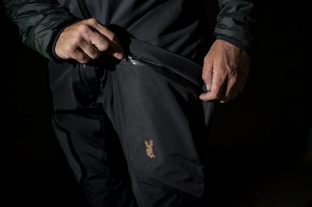 Buck N Bass Mens Resevoir Rain Shell Bib Pants