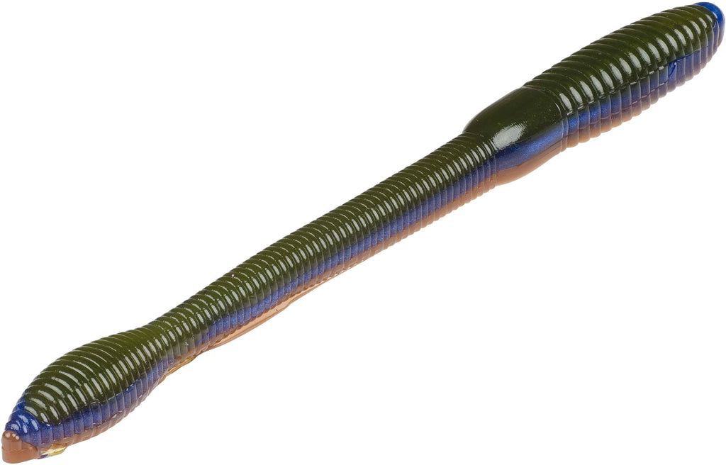 Strike King KVD Fat Baby Finesse 5 inch Soft Plastic Worm 8 pack