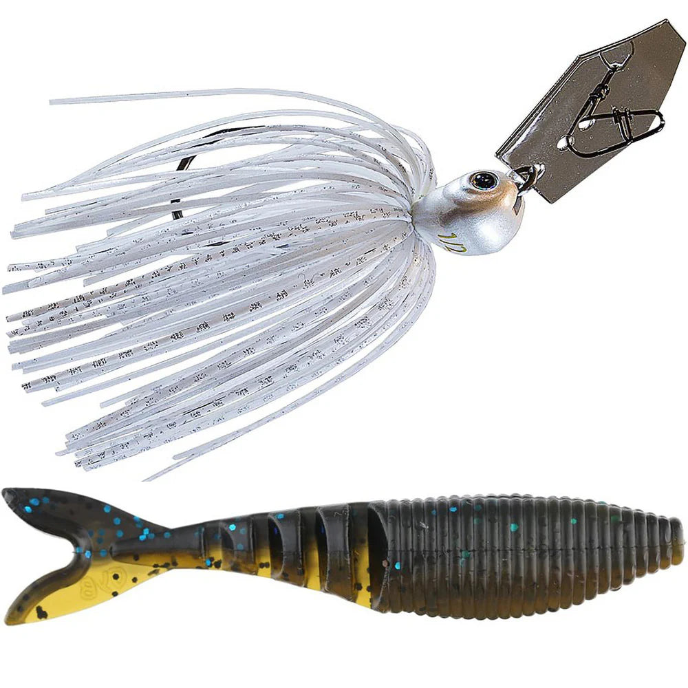 Z Man Jack Hammer Chatterbait Gary Yamamoto Zako Swimbait Combo