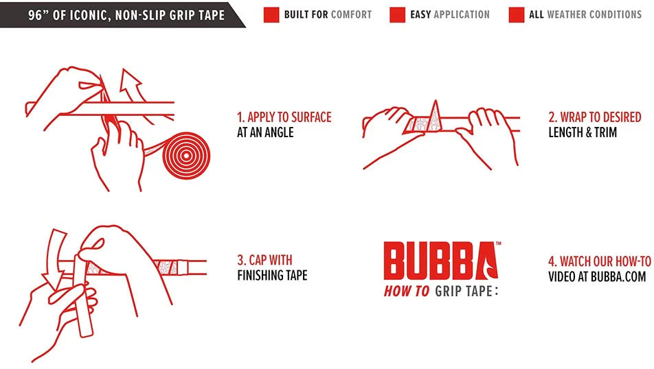 Bubba Grip Tape 20 8 Feet
