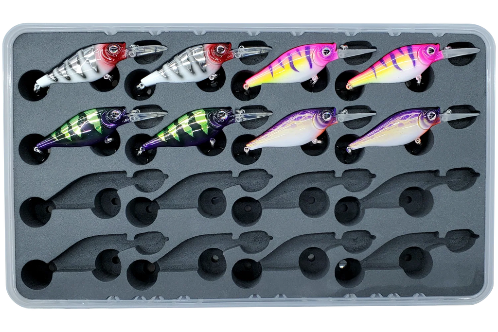 T3 Pro fits Walleye Nation Creations Shaky Shad lures