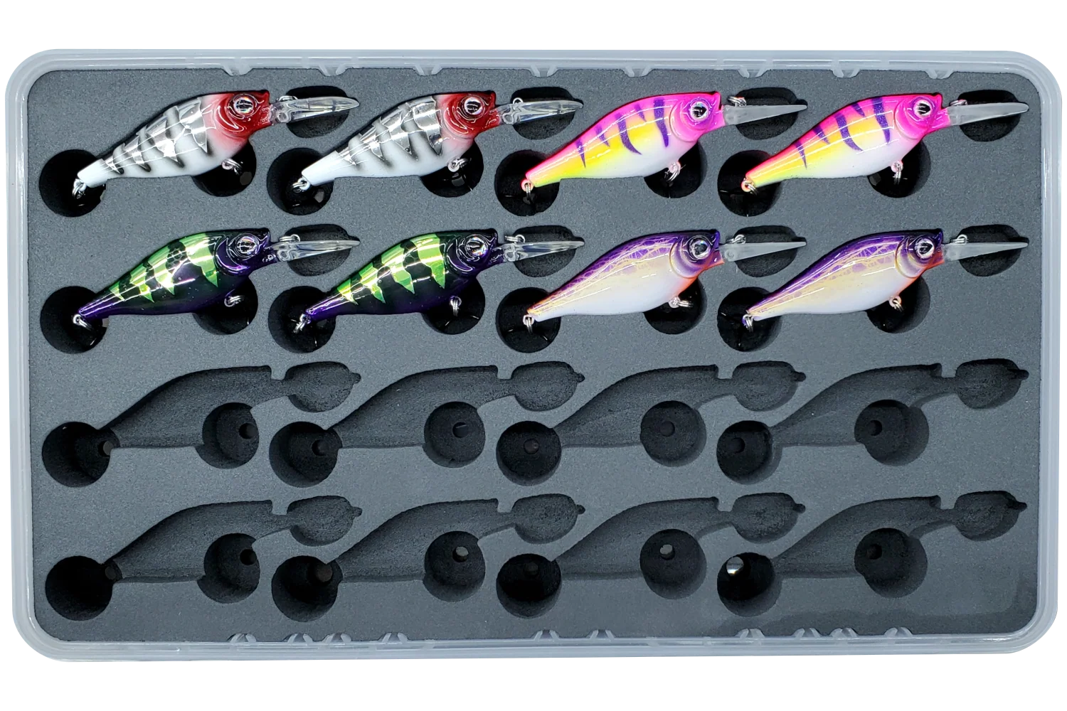 T3 Pro fits Walleye Nation Creations Shaky Shad lures
