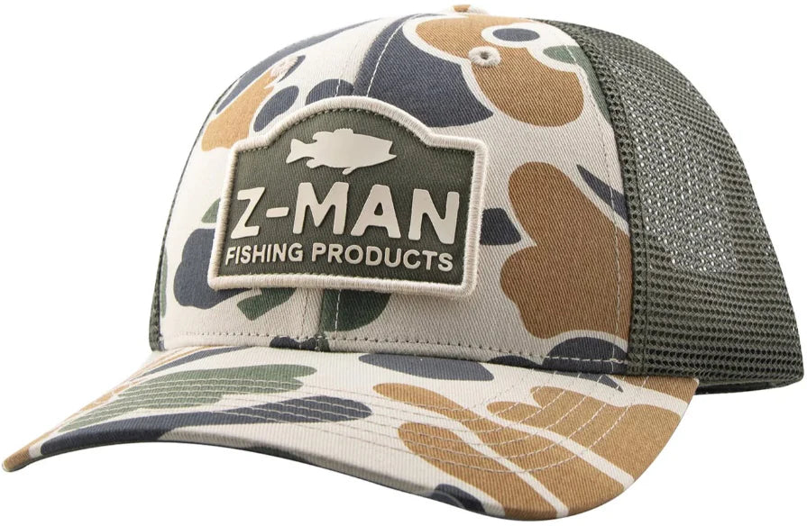 Z Man Z Man Camo Trucker Hatz Stone Rifle Green