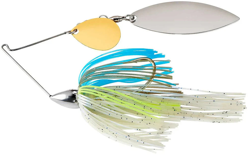 War Eagle Tandem Colorado Willow Nickel Frame Spinnerbait 1 2 oz