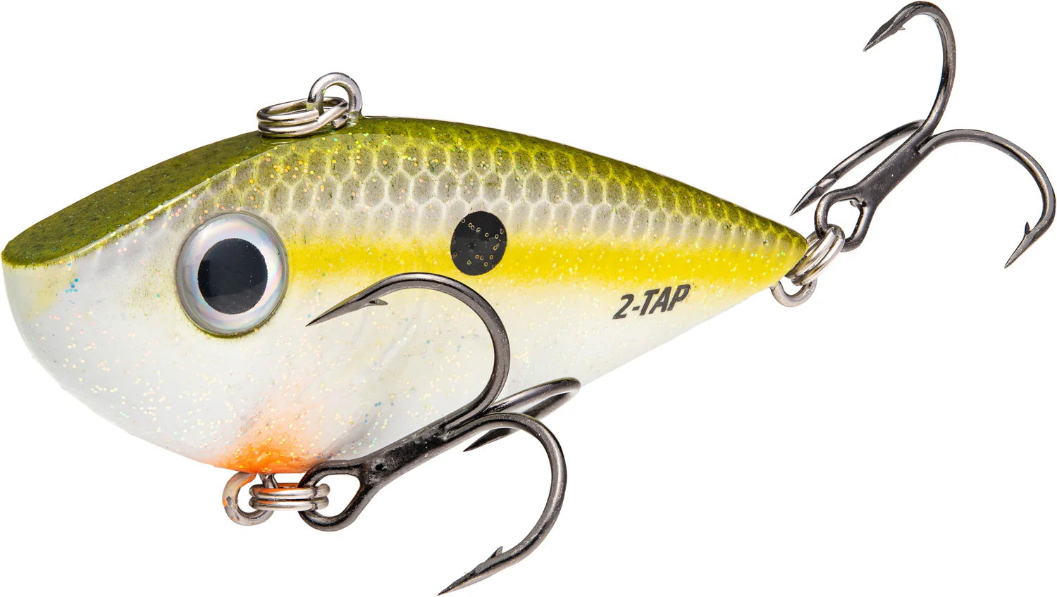 Strike King Red Eyed Shad Tungsten 2 Tap Lipless Crankbait 25 Inch