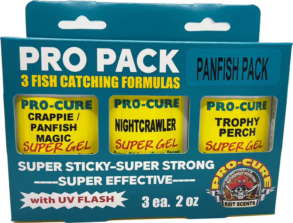 Pro Cure Pro Pack Three Fish Catching Formulas