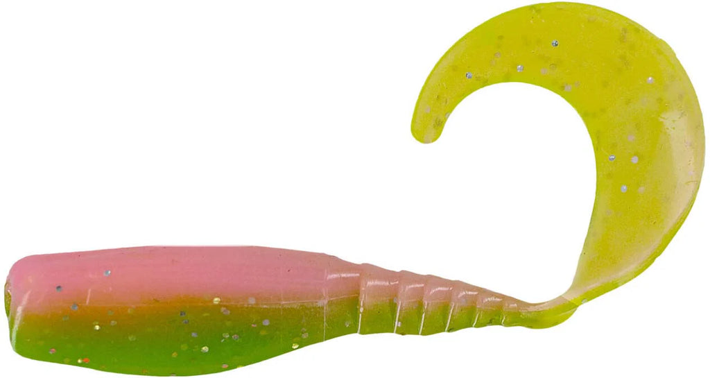 Big Bite Baits Curly Tail Crappie Minnr Soft Plastic 10 Pack