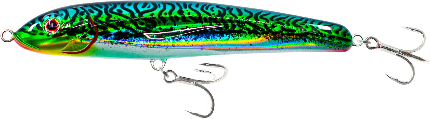 Nomad Design Riptide 95 Floating Fatso Topwater Walking Stickbait 375 Inch
