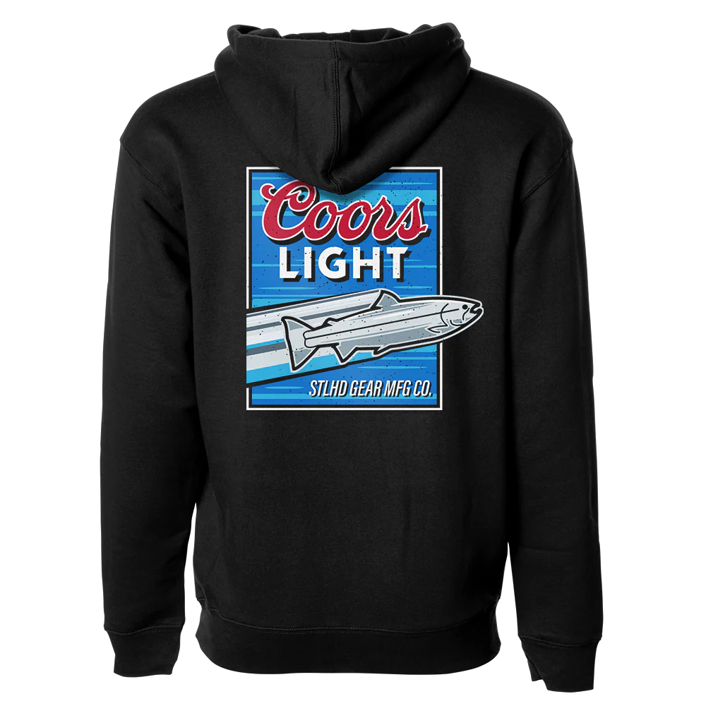 STLHD Mens X Coors Light Throwback Premium Hoodie