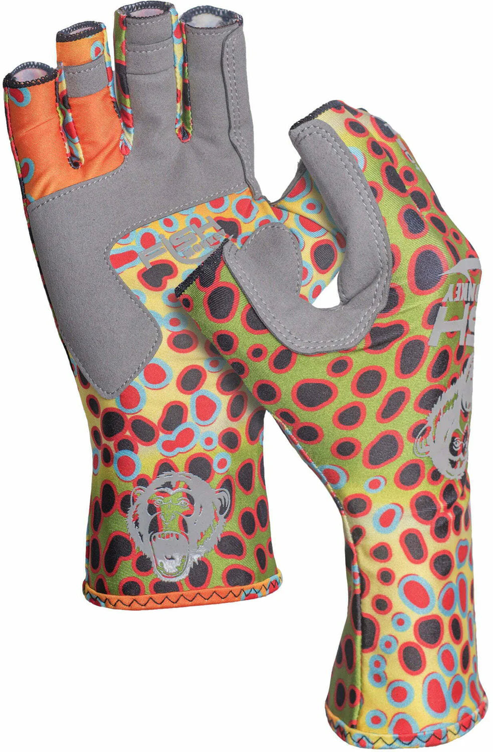 Fish Monkey Half Finger Guide Glove
