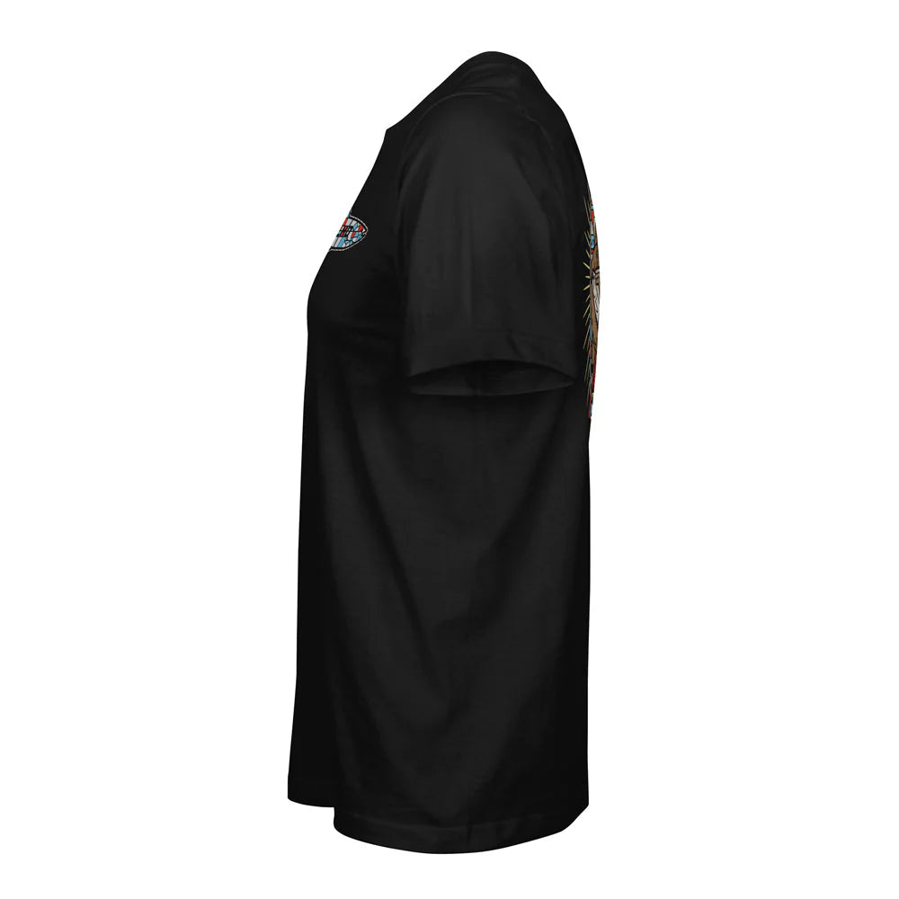 STLHD Mens Saint Sasquatch Black T Shirt