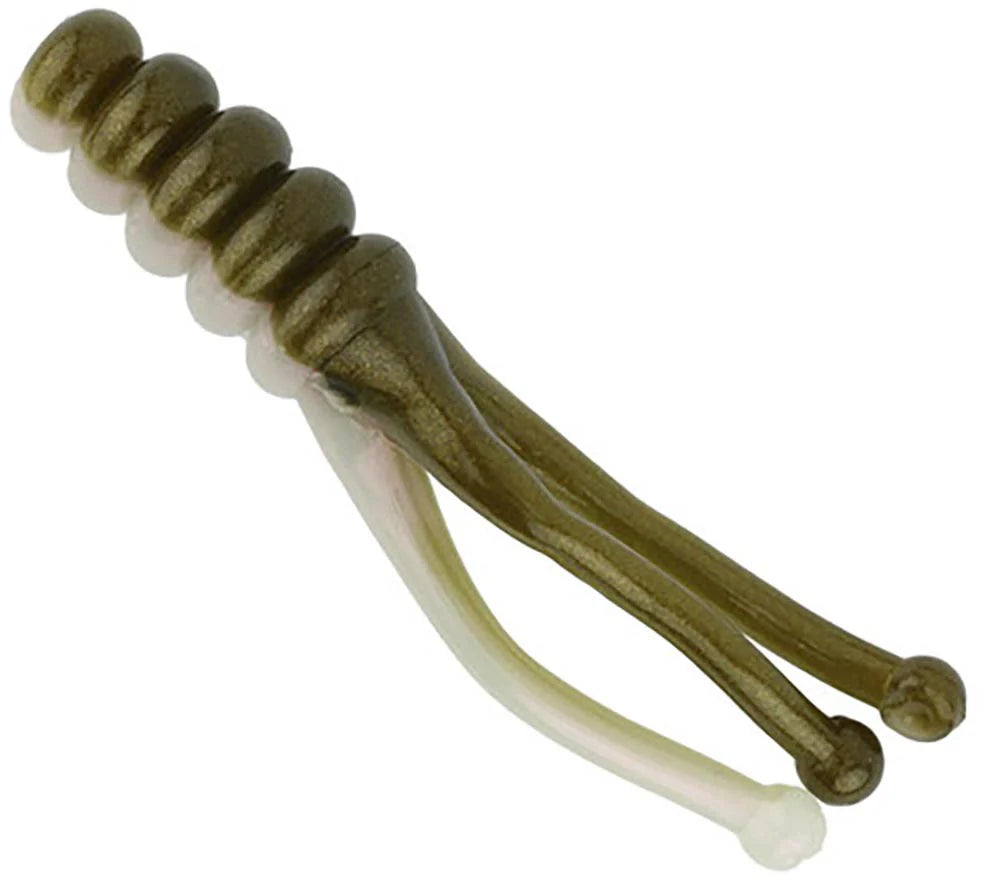 Mr Crappie Joker Triple Tail Soft Plastic Grub 15 pack