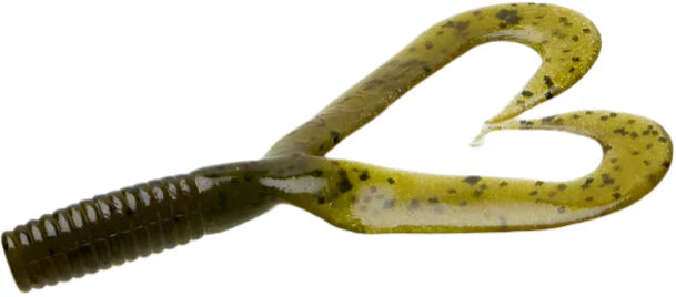 Zoom Creepy Crawler Twin Tail Grub Jig Trailer 3 Inch